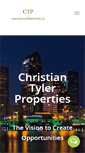 Mobile Screenshot of christiantylerproperties.com